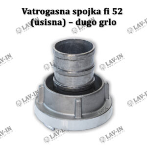 Vatrogasna spojka fi 52 (usisna) – dugo grlo